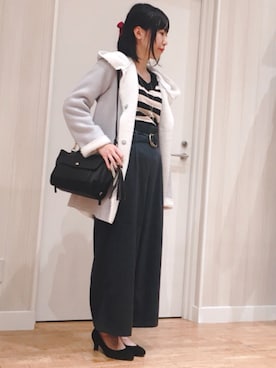 miさん（レディース・158cm）の冬コーディネート