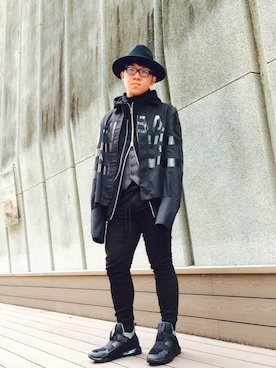 「Fairplayのアイテム」を使った、Detail.Jeffiexさん（メンズ・167cm）の春コーディネート