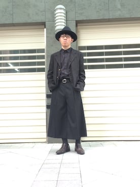 「Blackfashion」｜Detail.Jeffiexさん（メンズ・167cm）の秋コーディネート
