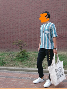 「JAM（ジャム）のアイテム」を使った、MSYkonoさん（メンズ・170cm）の秋コーディネート