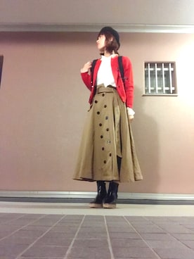 Yurikoさん（レディース・157cm）の冬コーディネート
