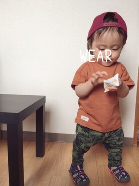 Rio／Akariさん（キッズ・70cm）の春コーディネート