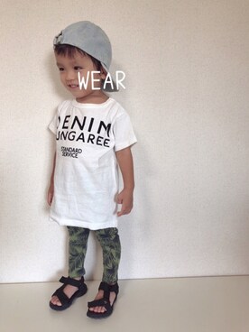 Rio／Akariさん（キッズ・80cm）の夏コーディネート