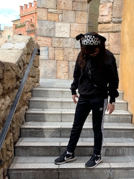 「disney」｜「アイテム（アナログ腕時計）」を使った、s.sさん（レディース・161cm）の春コーディネート