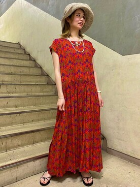 赤ワンピース の人気ファッションコーディネート Wear