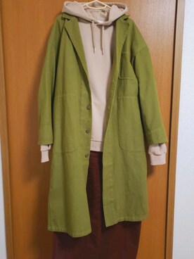 「LAKOLE（ラコレ）のアイテム（その他アウター）」を使った、pyon11さん（レディース・159cm）の春コーディネート
