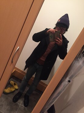 「CALL&RESPONSE（コールアンドレスポンス）のアイテム（その他アウター）」を使った、たくちさん（メンズ・163cm）の春コーディネート
