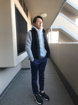 スニーカーを使った もふもふパーカー の人気ファッションコーディネート Wear