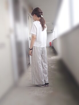 エムさん（レディース・157cm）の夏コーディネート