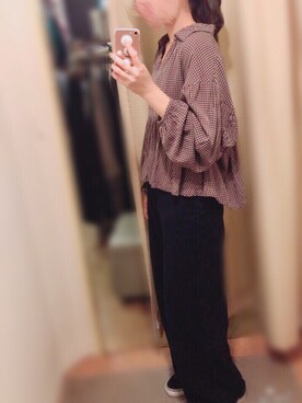 エムさん（レディース・157cm）の秋コーディネート