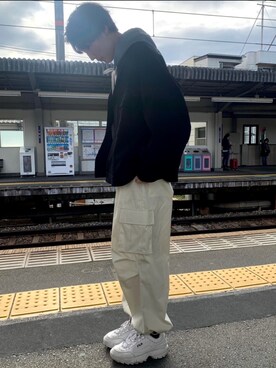 ゆ｜RYO TAKASHIMAのカーゴパンツを使ったコーディネート - WEAR