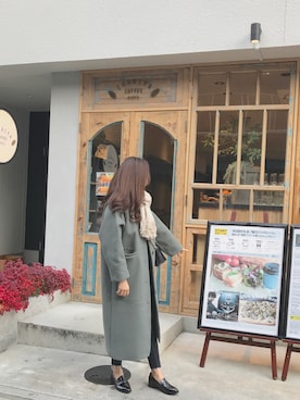 「DHOLIC（ディーホリック）のアイテム（その他アウター）」を使った、 T y m s a nさん（レディース・162cm）の春コーディネート