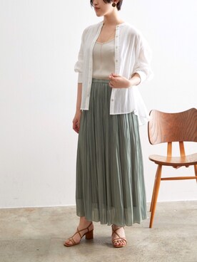 sakiさん（レディース・158cm）の春コーディネート