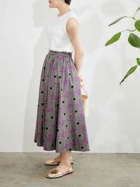 sakiさん（レディース・158cm）の夏コーディネート