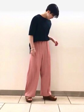 sakiさん（レディース・158cm）の夏コーディネート