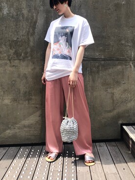 sakiさん（レディース・158cm）の夏コーディネート