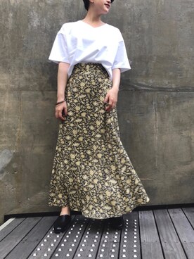 sakiさん（レディース・158cm）の夏コーディネート