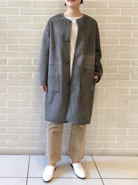 「leglazik」｜sakiさん（レディース・158cm）の冬コーディネート