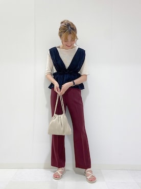 ぽ　んさん（レディース・161cm）の夏コーディネート