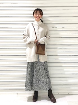 ぽ　んさん（レディース・161cm）の秋コーディネート