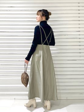 ぽ　んさん（レディース・161cm）の秋コーディネート