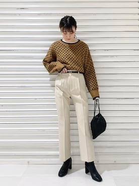 ぽ　んさん（レディース・161cm）の秋コーディネート