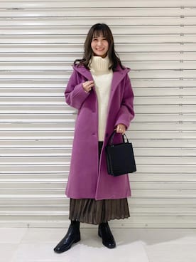 ぽ　んさん（レディース・161cm）の冬コーディネート