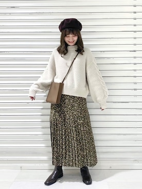 ぽ　んさん（レディース・161cm）の冬コーディネート