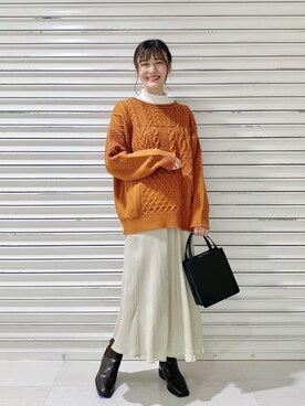 ぽ　んさん（レディース・161cm）の冬コーディネート