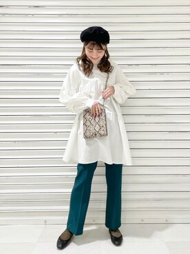 ぽ んさん(レディース・161cm)の冬コーディネート