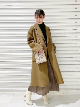 ぽ　んさん（レディース・161cm）の冬コーディネート