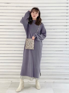 ぽ　んさん（レディース・161cm）の冬コーディネート