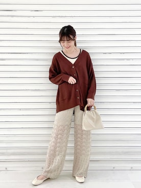 ぽ　んさん（レディース・161cm）の春コーディネート