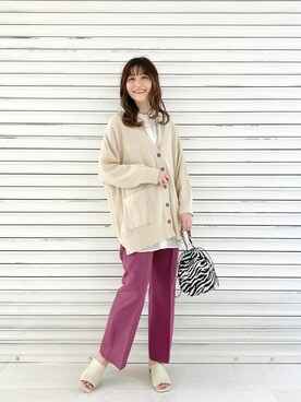 ぽ　んさん（レディース・161cm）の春コーディネート