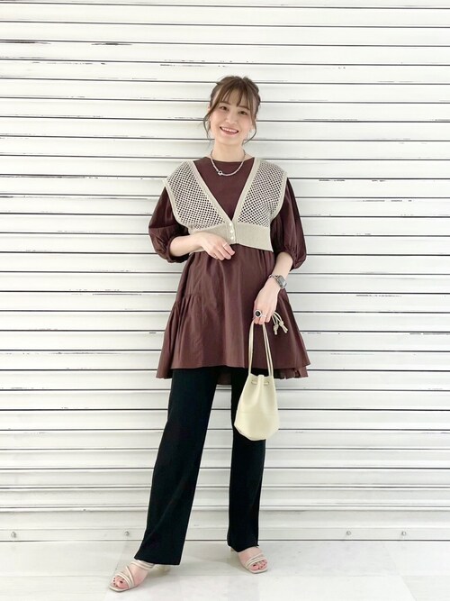 Lowrys Farm 静岡パルコぽ んさんのベストを使ったコーディネート Zozotown