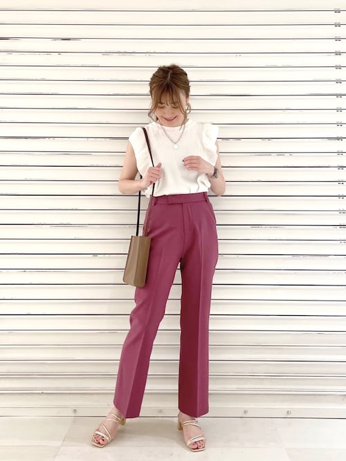 Lowrys Farm 静岡パルコぽ んさんのtシャツ カットソーを使ったコーディネート Zozotown