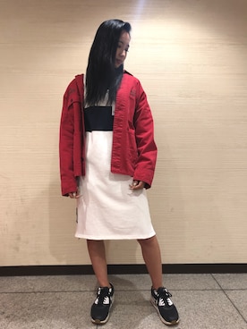 「AVIREX（アヴィレックス）のアイテム（カバーオール）」を使った、SHIONさん（メンズ・164cm）の秋コーディネート