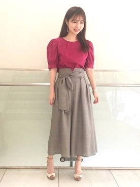 meguさん（レディース・163cm）の夏コーディネート