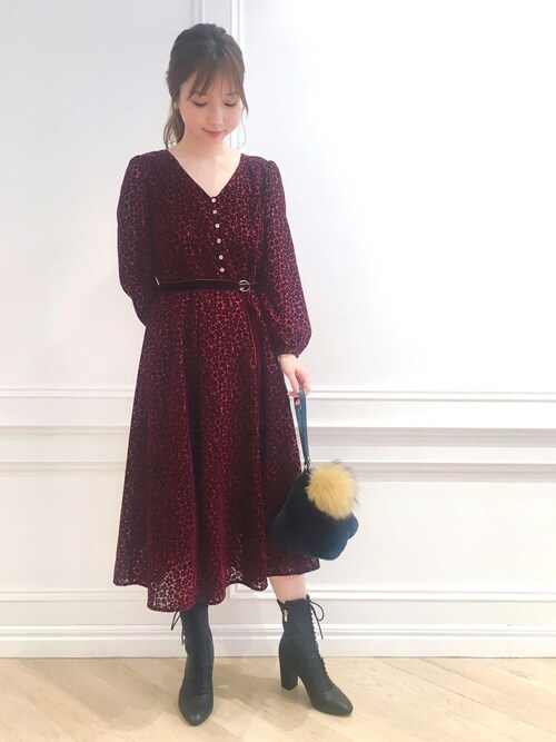 Megu Jillstuart Officialスタッフコーデ Jillstuartのワンピースを使ったコーディネート Wear Megu Jillstuart Officialスタッフコーデ Jillstuartのワンピースを使ったコーディネート Wear