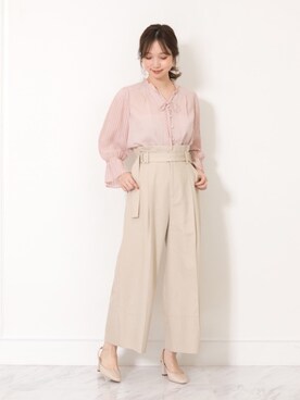 meguさん（レディース・163cm）の春コーディネート