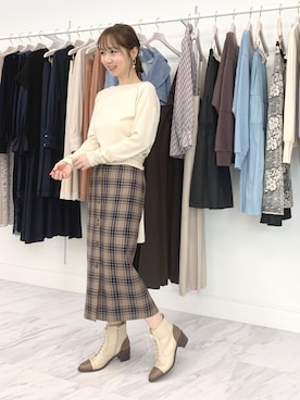 meguさん（レディース・163cm）の秋コーディネート