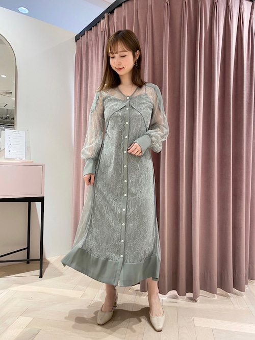 JILLByJILLSTUART ジルバイジルスチュアート ワンピース ロザリー 楽天市場】スパンコール付きレースワンピース JILL by JILL