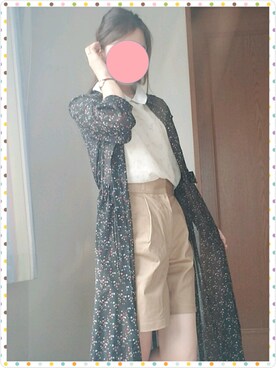 HaRuさん（レディース・157cm）の夏コーディネート