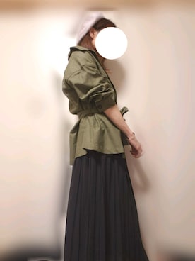 HaRuさん（レディース・157cm）の春コーディネート