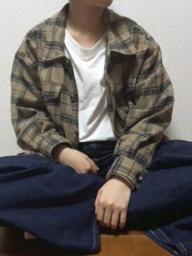 「RAG MACHINE（ラグマシーン）のアイテム（ジャケット/アウター）」を使った、fujino_otkmさん（レディース・156cm）の冬コーディネート