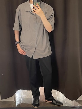 「G.O.C（ジーオーシー）のアイテム（テーラードジャケット）」を使った、fujino_otkmさん（レディース・156cm）の春コーディネート