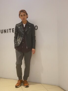 石田優気さんのコーディネート