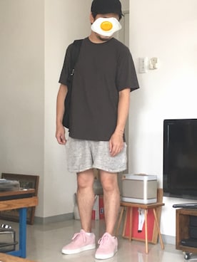 「FILLING PIECES（フィリングピース）のアイテム」を使った、のりさんさん（メンズ・165cm）の秋コーディネート