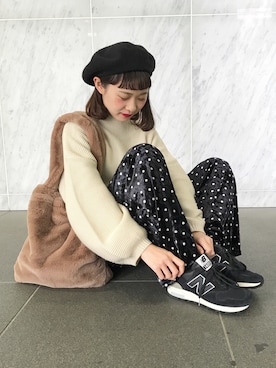 「reca（レカ）のアイテム（バッグ）」を使った、ちょこびさん（レディース・154cm）の秋コーディネート
