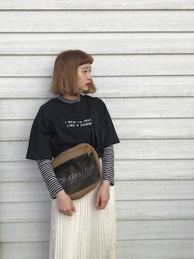 ちょこびさん（レディース・154cm）の春コーディネート